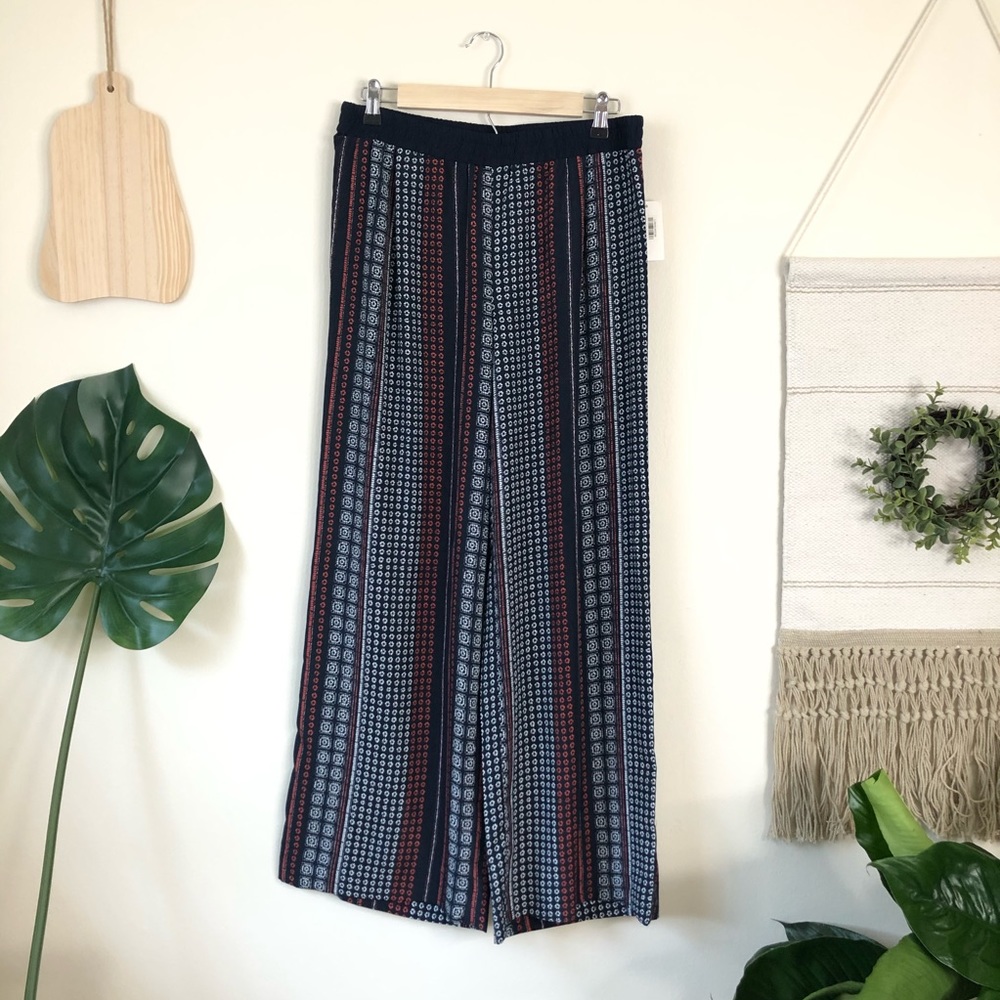 NWT Sanctuary | Navy Blue Wide Leg Palazzo Pants L